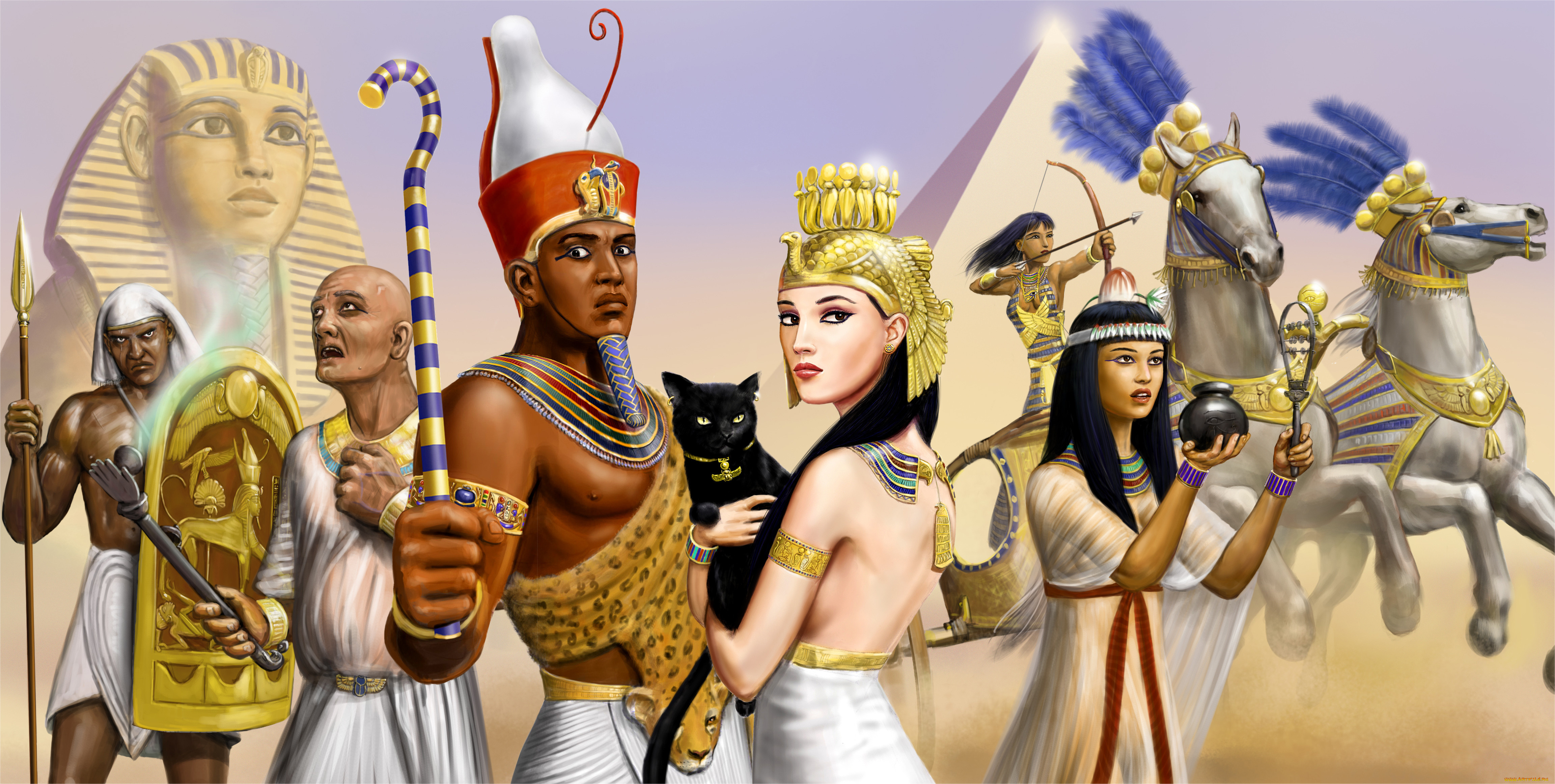 Древний египет жизнь фараона. Фараоны древнего Египта. Фараон арт древний Египет. Древние египтяне фараон. Древний Египет фараон и жрецы боги.